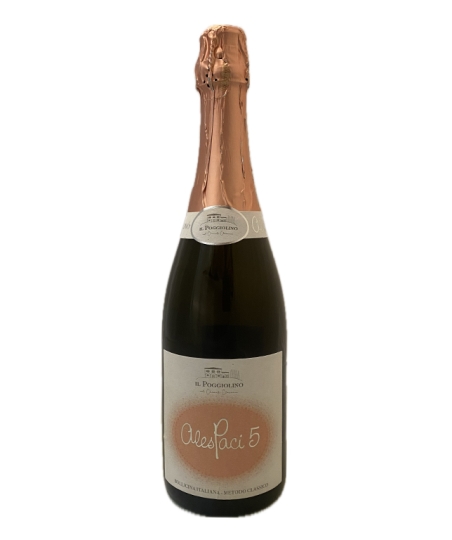 Poggiolino AlesPaci5 Rosè Extra Brut Sangiovese  |     75 cl 